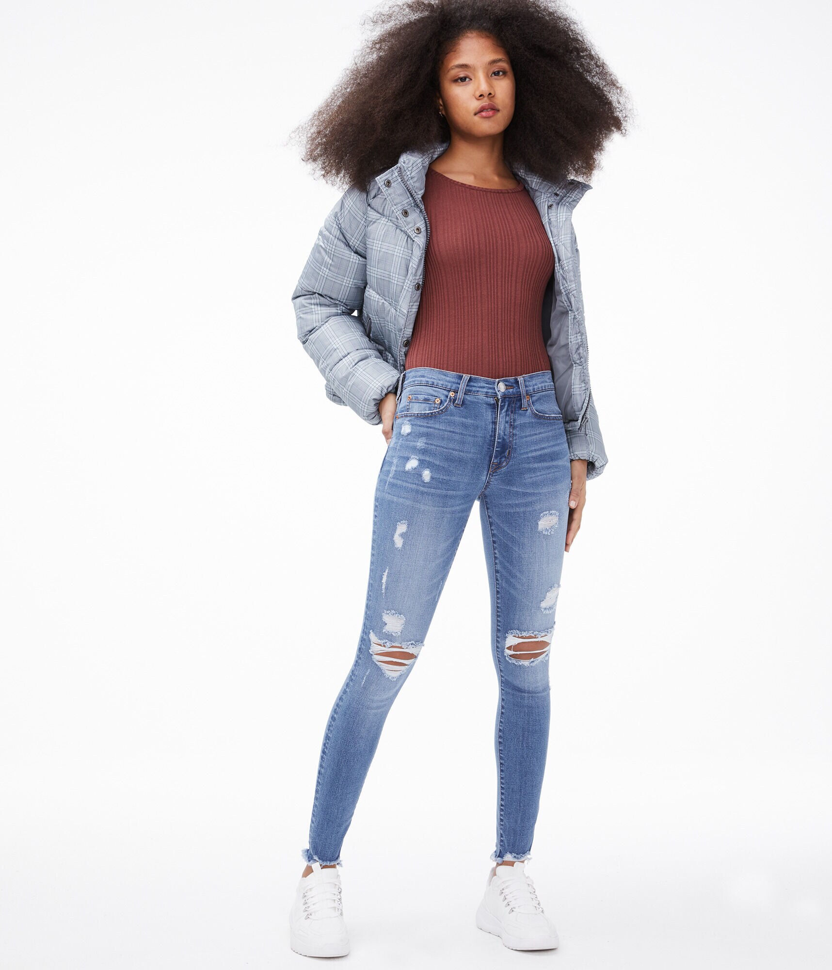 Soft Spun High-Rise Jegging