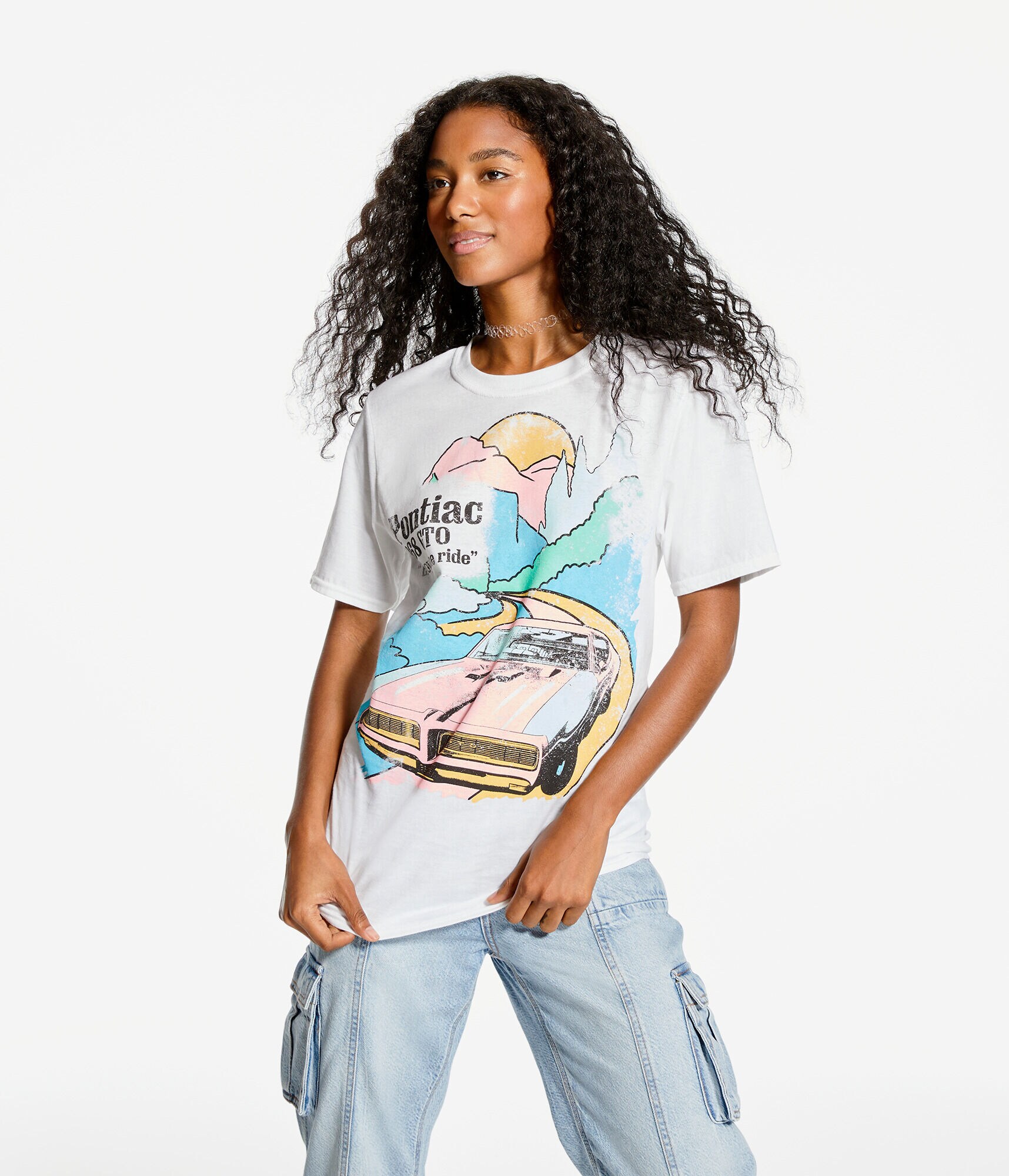 Pontiac 1968 GTO Boyfriend Graphic Tee