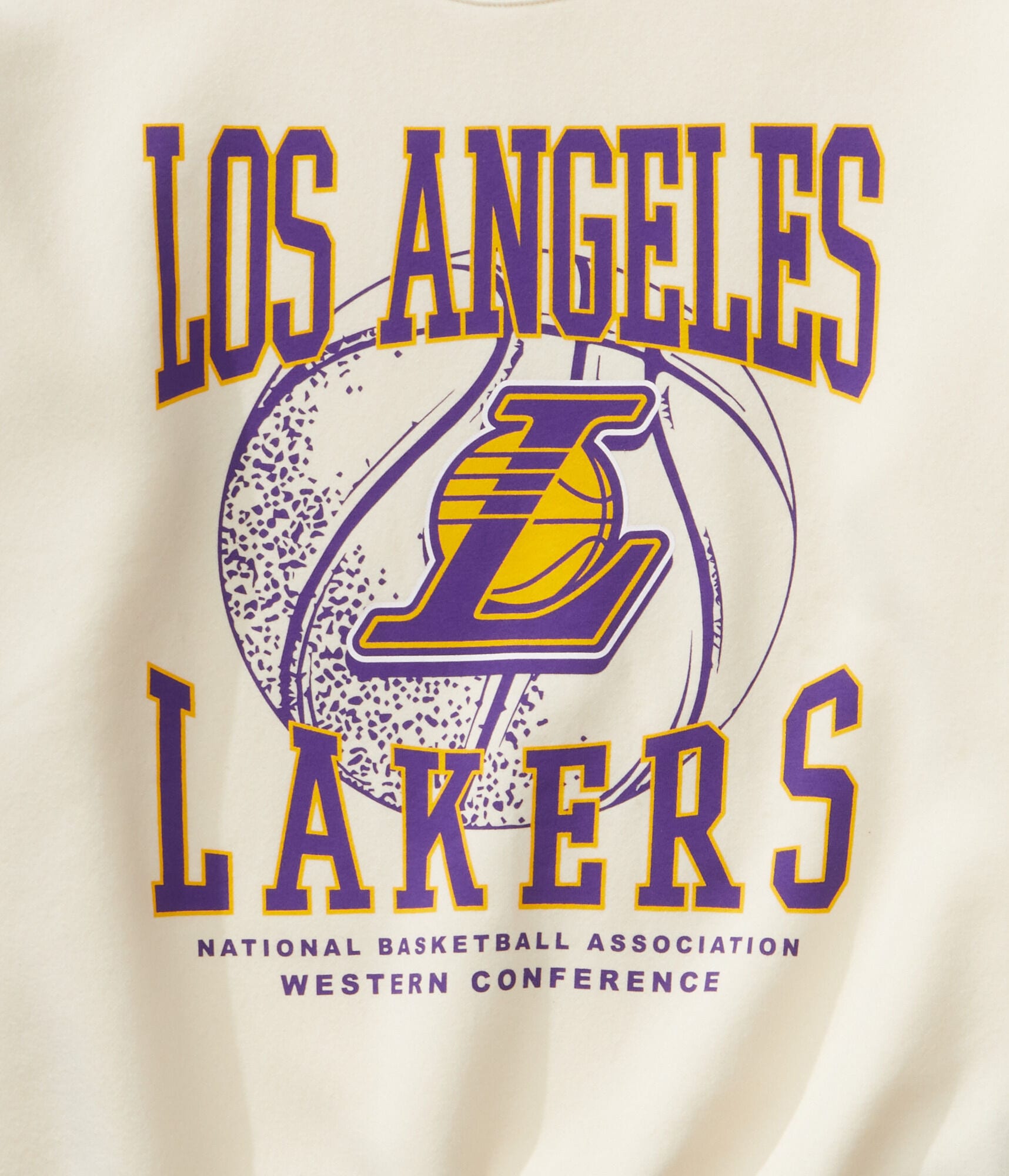 Los Angeles Lakers Basketball Crew Sweatshirt