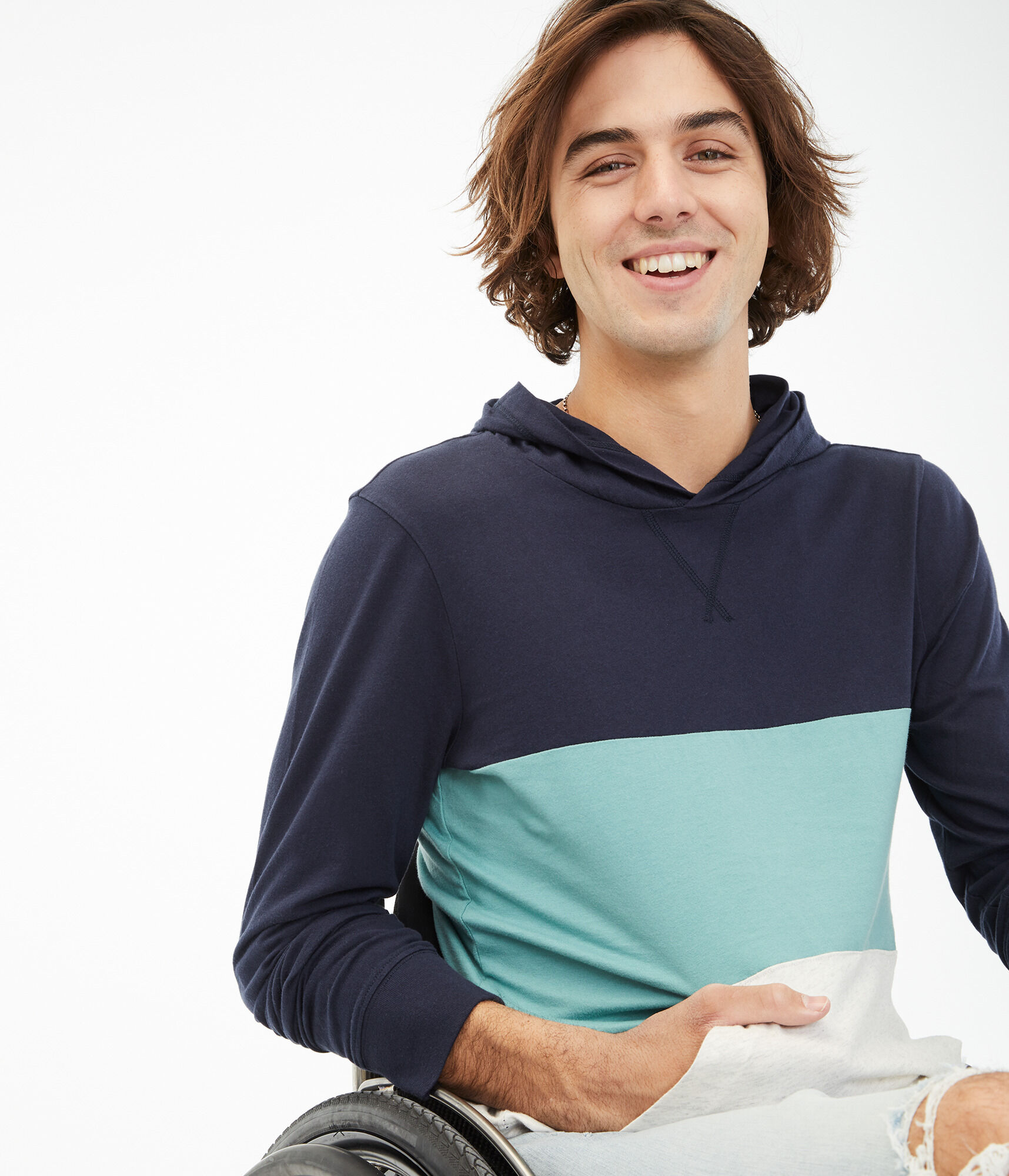 Colorblock Pullover Hoodie