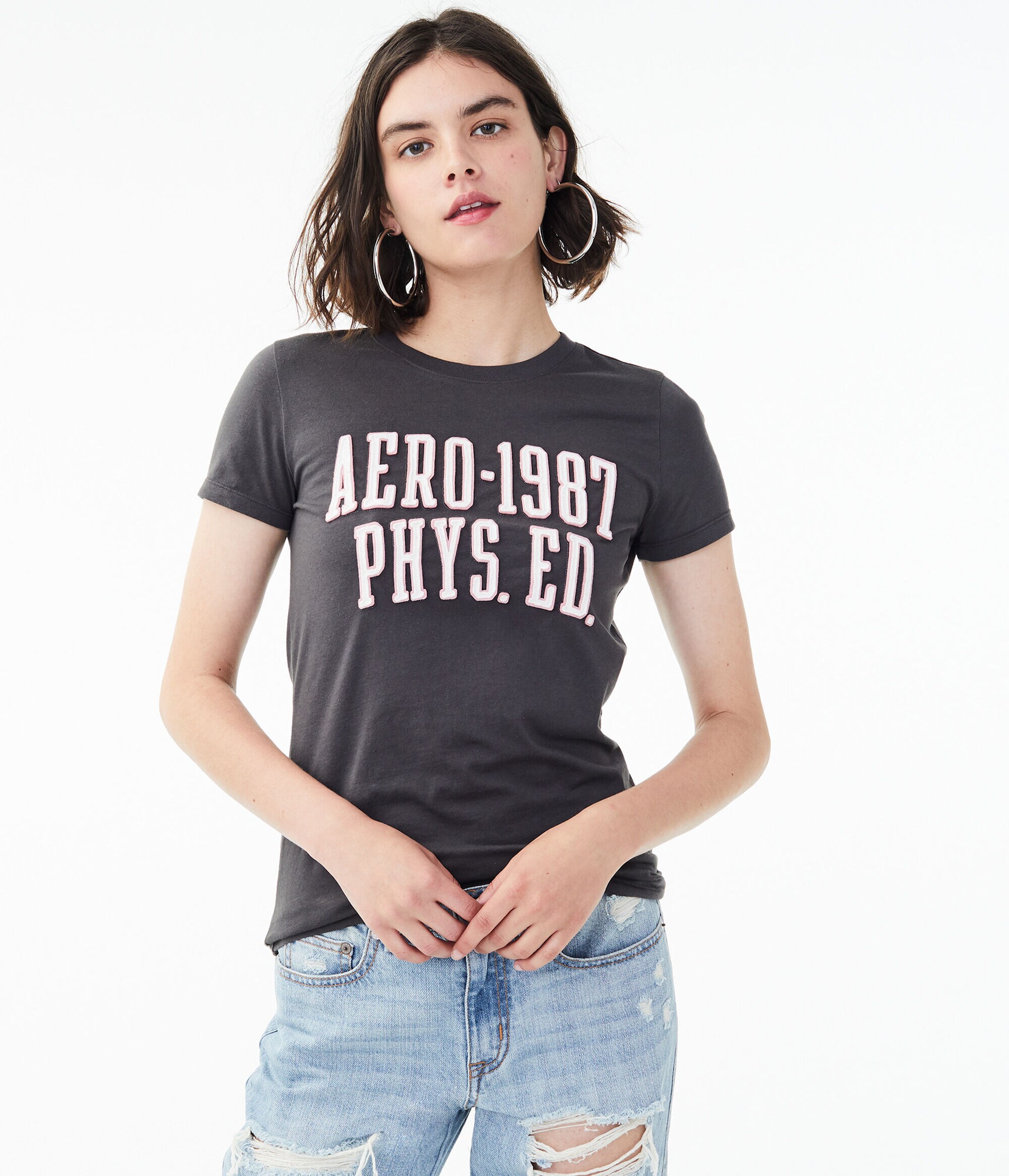 Aeropostale Womens Phys Ed Sweatshirt