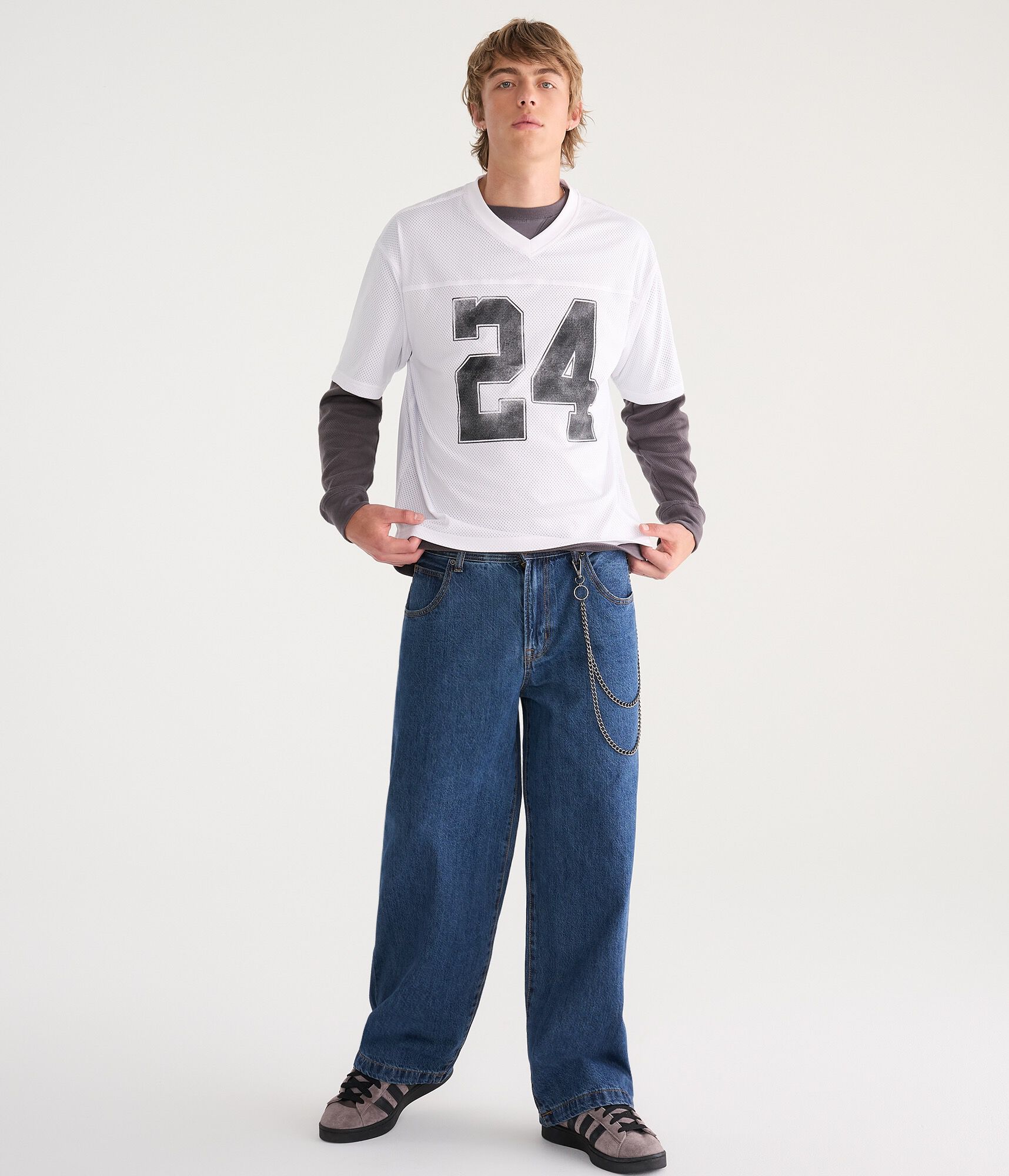 East Coast 24 V-Neck Boxy Mesh Jersey