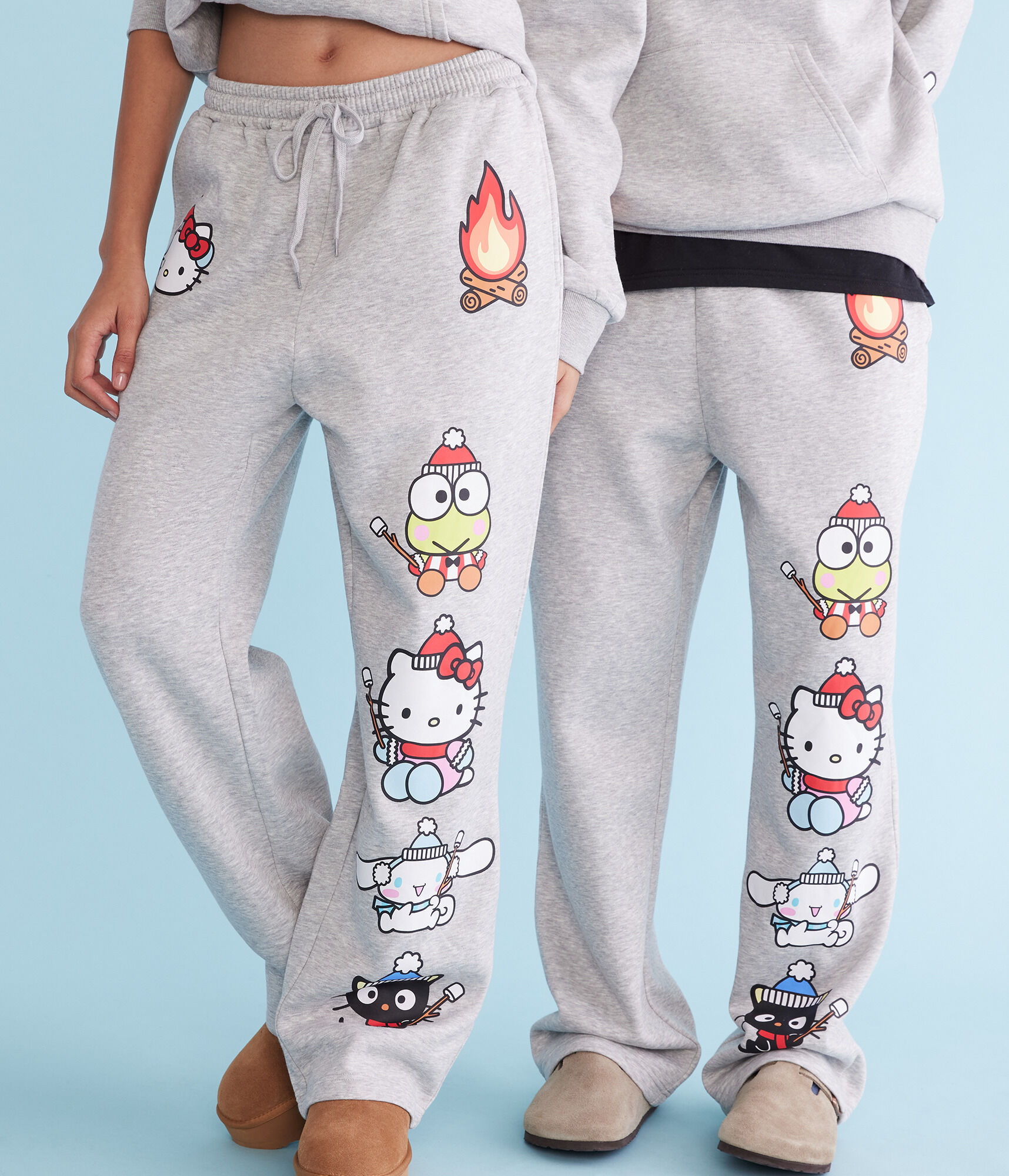 Hello Kitty Campfire Straight Leg Sweatpants