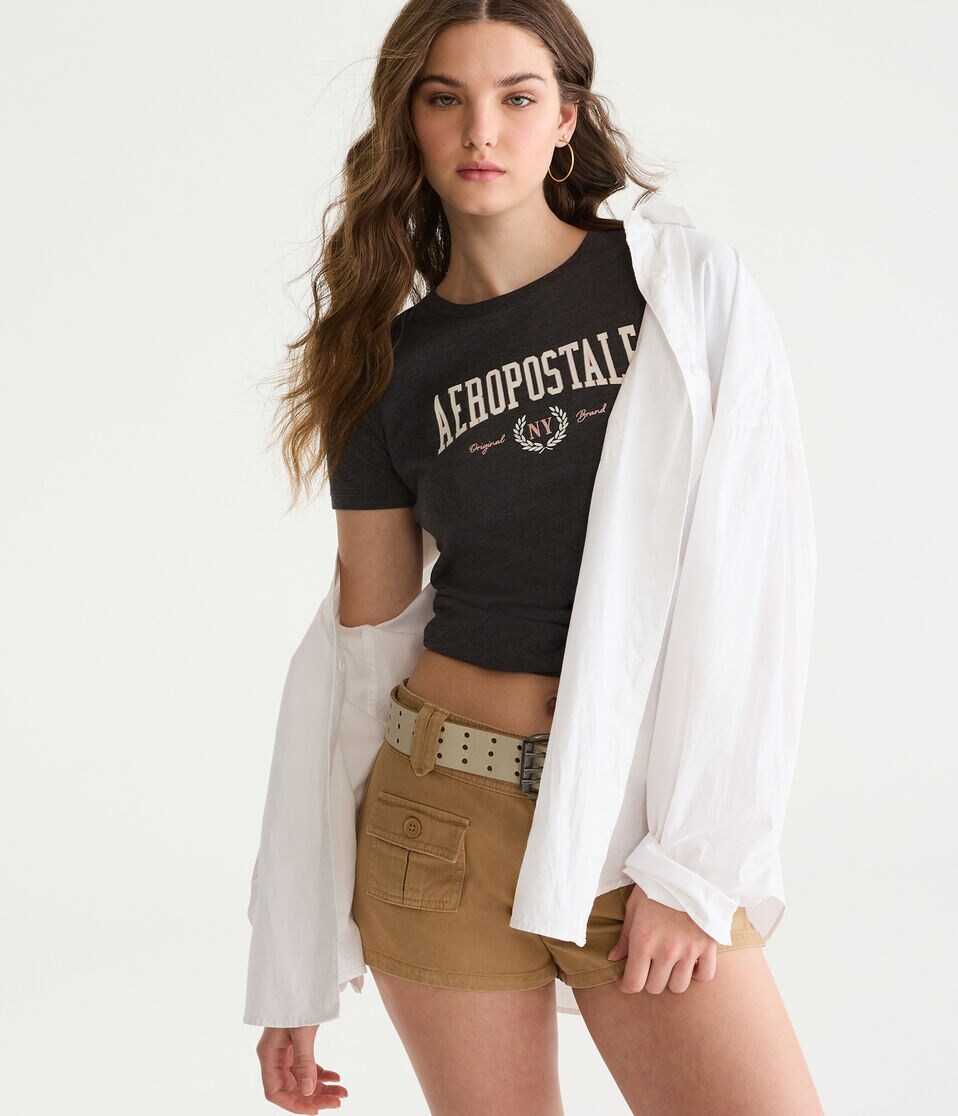 Aeropostale NY Crest Graphic Tee