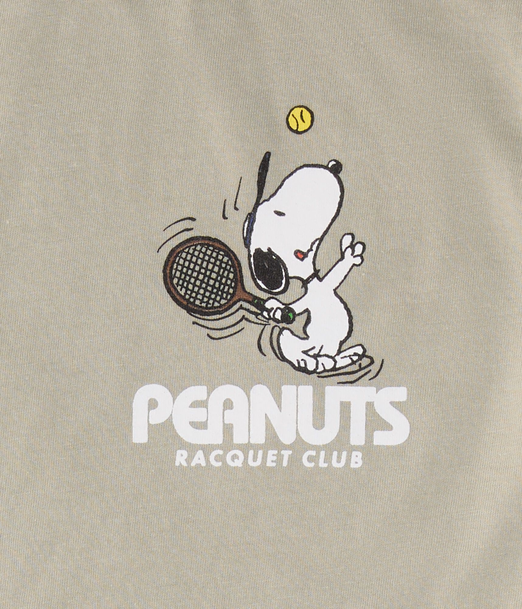 Snoopy Tennis Ace Relaxed Graphic Tee