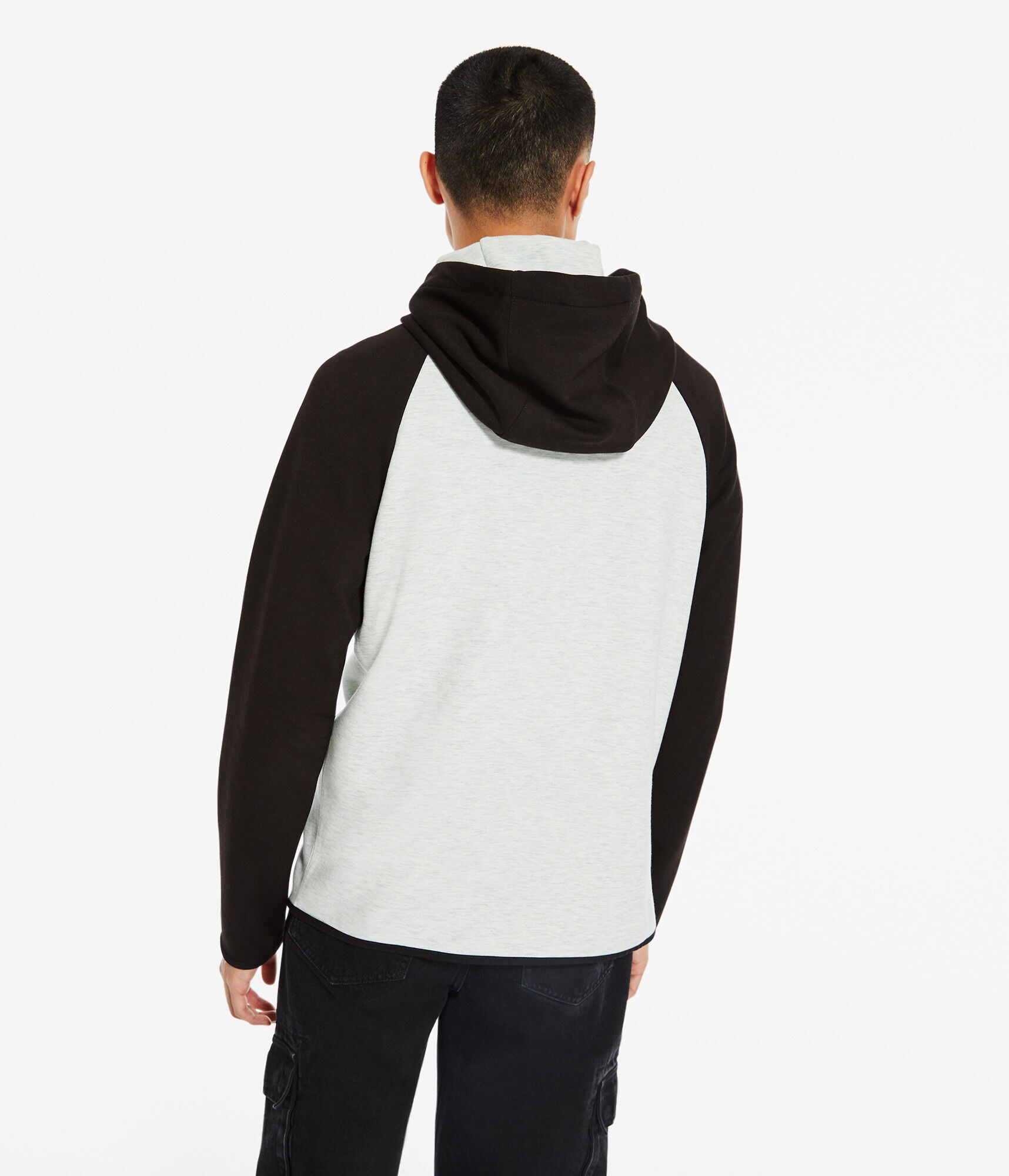 Air Softspun Tech Fleece Colorblocked Full-Zip Hoodie