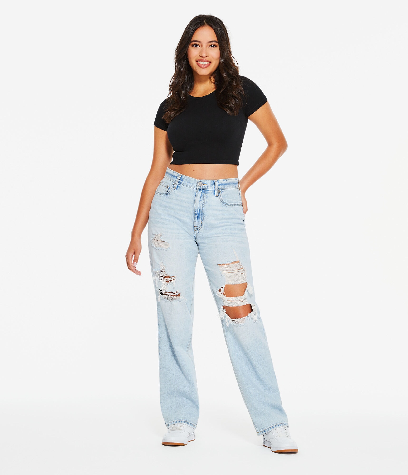 '90s Super High-Rise Curvy Baggy Jean