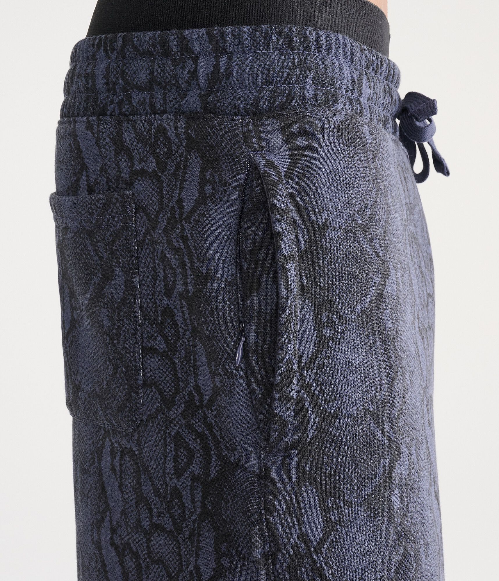 Cloud Soft Snake Print Super Baggy Sweatpants