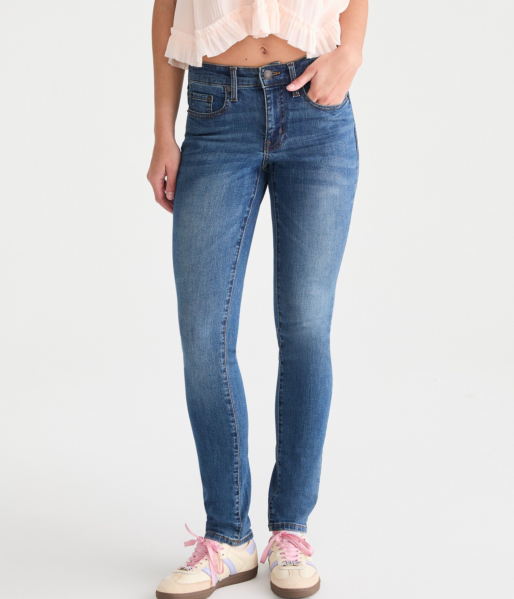 Mid-Rise Skinny Jean