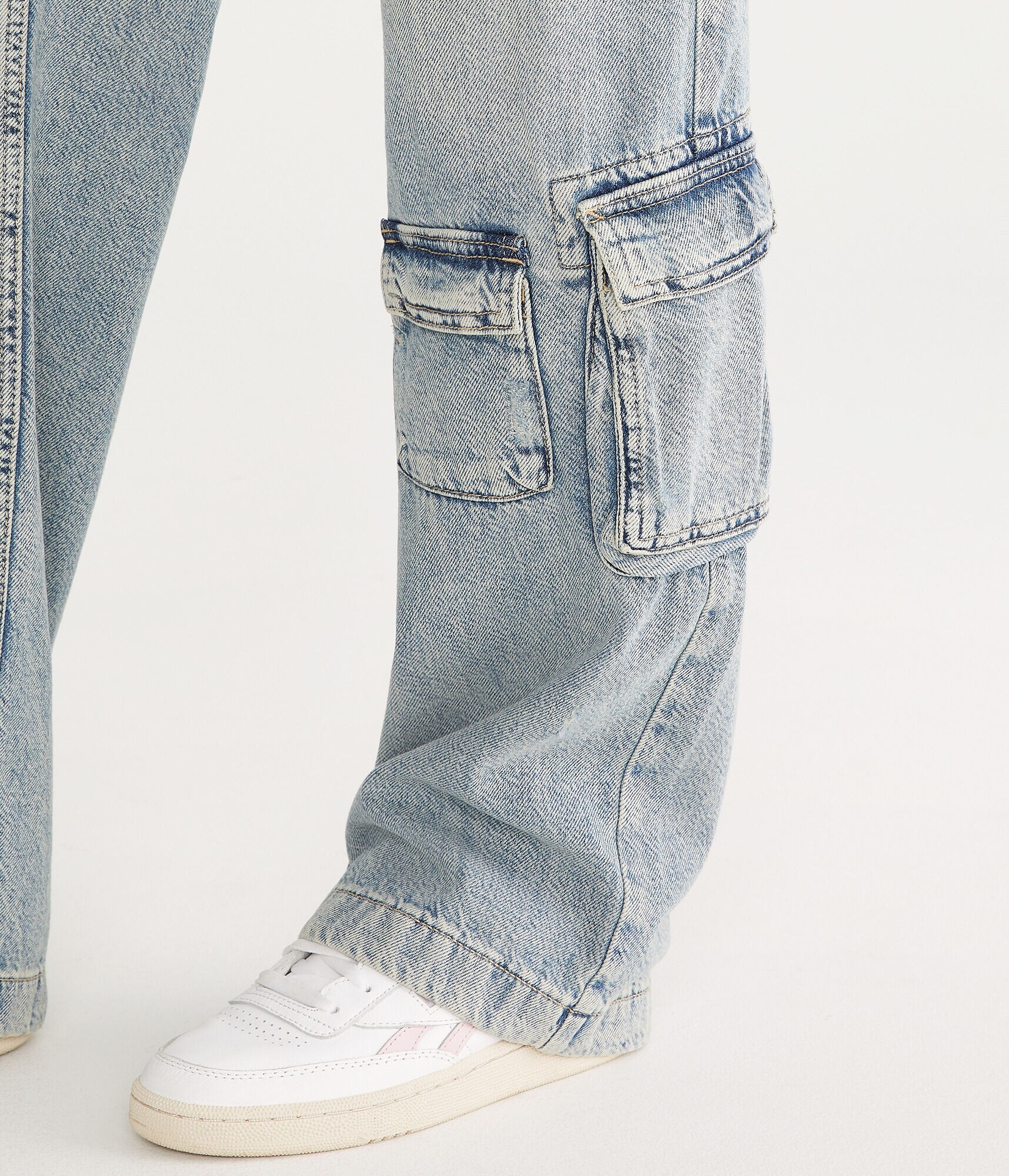 Low-Rise Cargo Jean