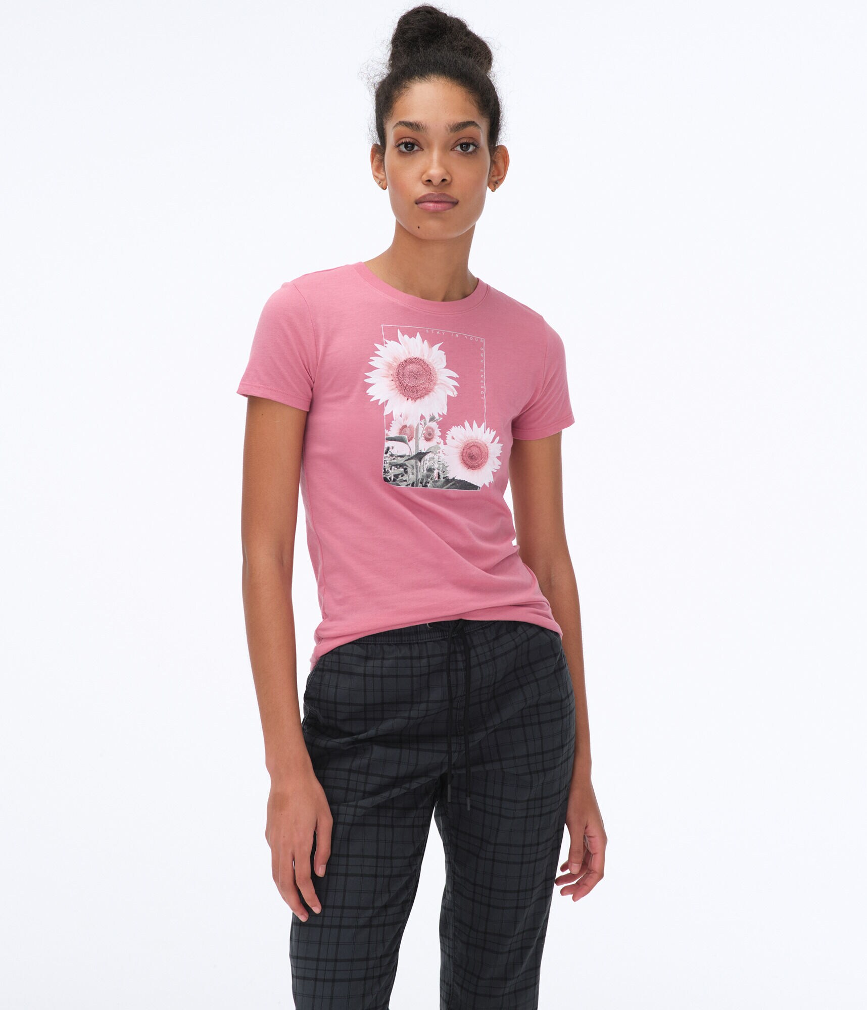 Foil Sunflower Energy Graphic Tee