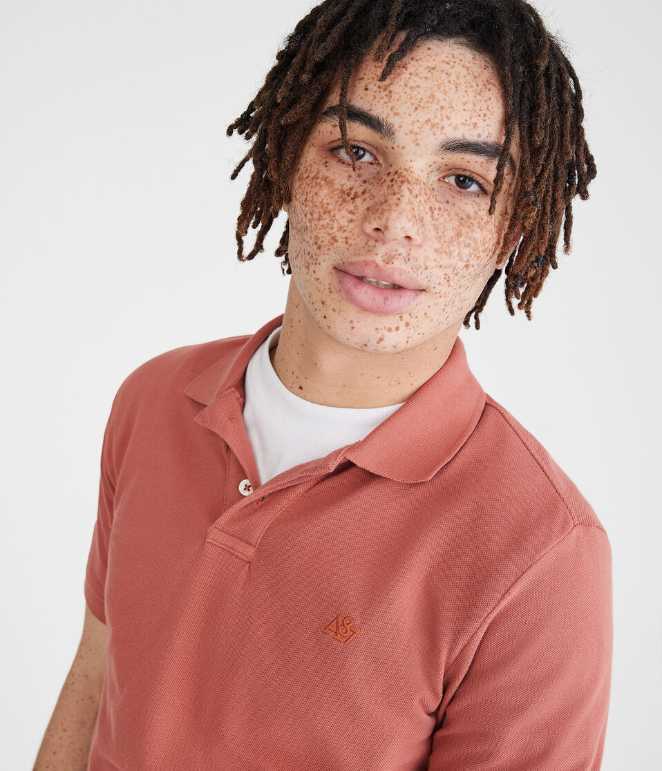 Tonal A87 Logo Piqué Polo