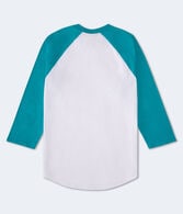3/4 Sleeve Miami Dolphins Relaxed Raglan Tee