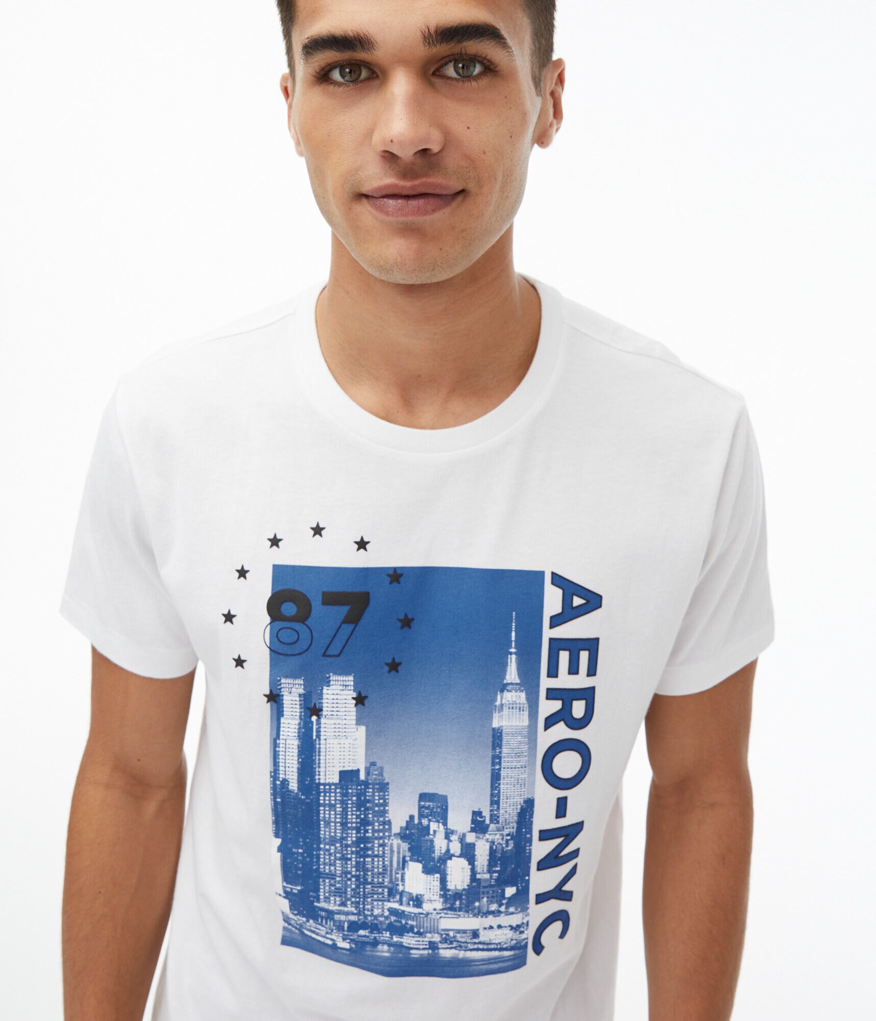 Aero-NYC Skyline Graphic Tee
