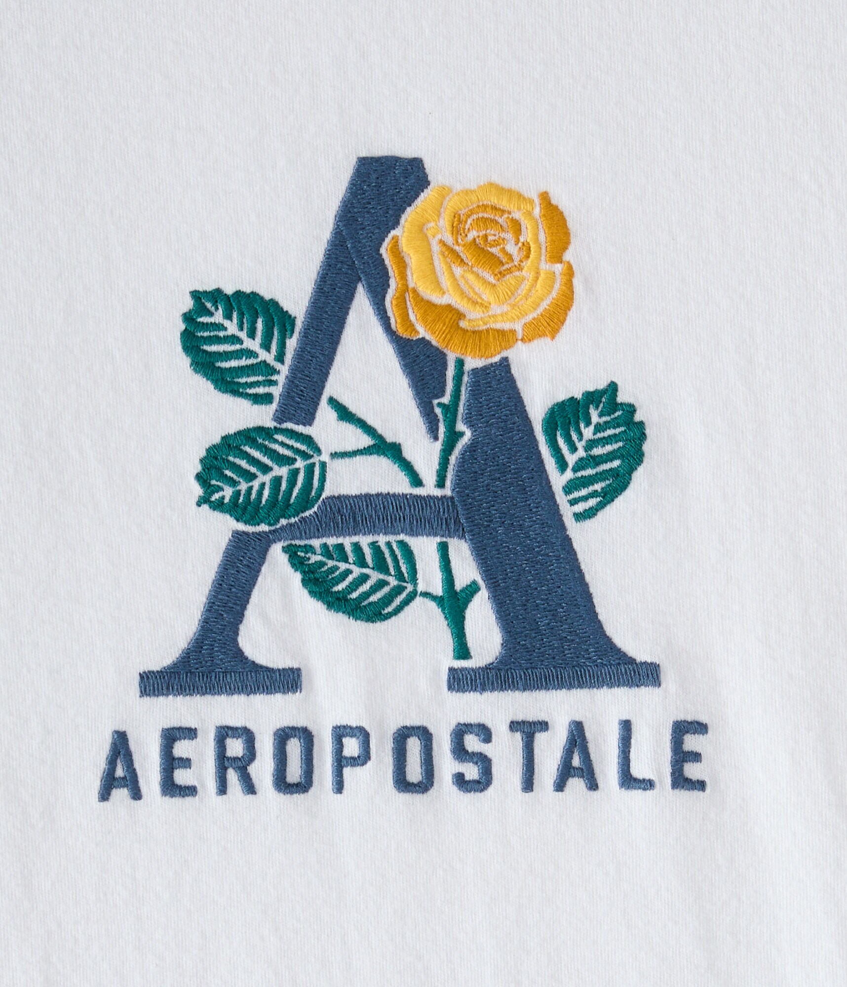 Rose Letter A Graphic Tee