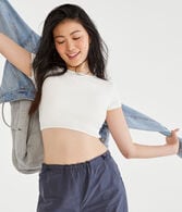 Wear 2 Ways Seamless Knotted Crop Top
