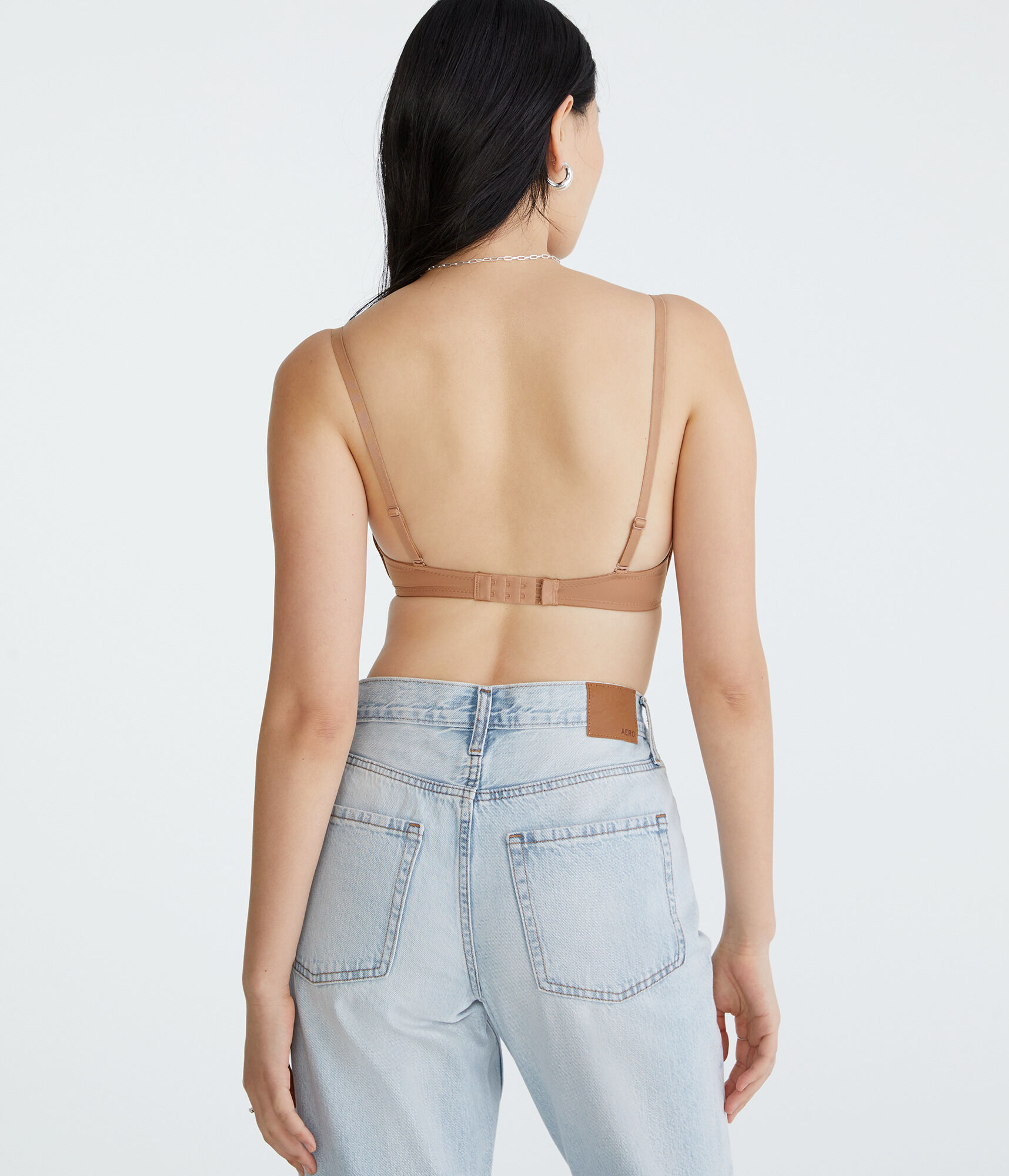 Seriously Soft Smooth Molded V-Neck Push-Up Bra