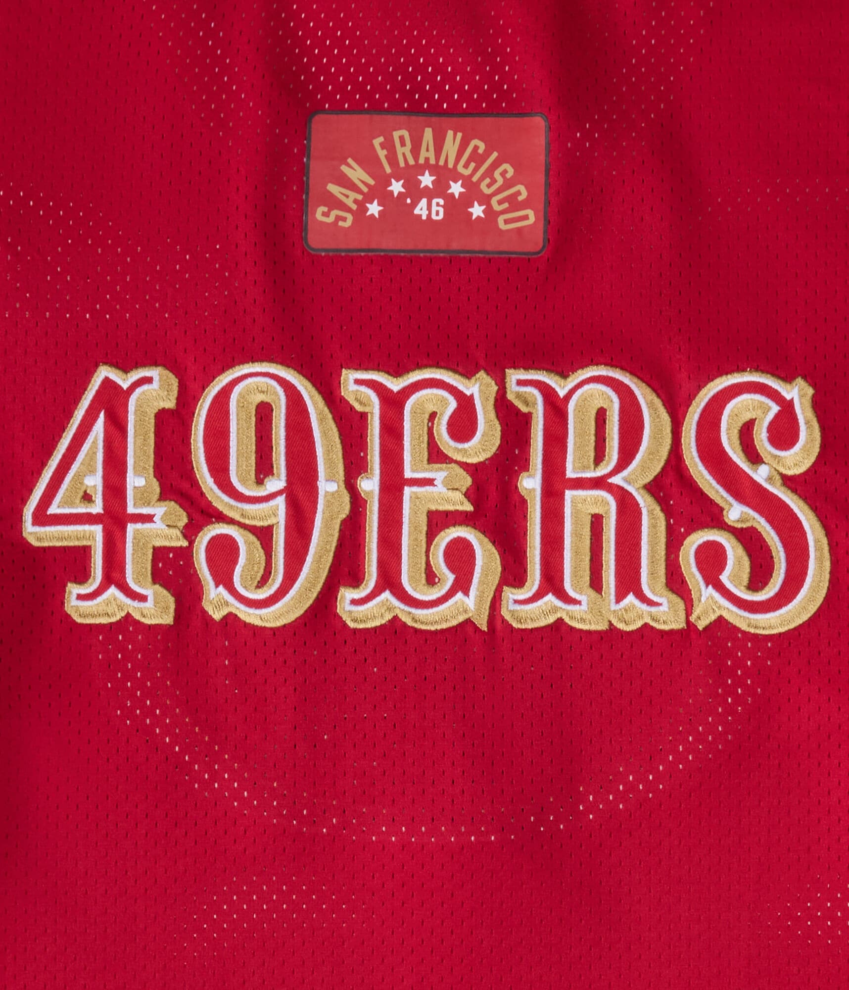 San Francisco 49ers Football Mesh Top