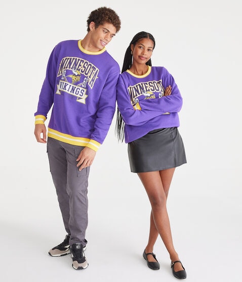 Minnesota Vikings Crew Sweatshirt
