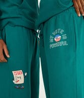 GLOBAL CITIZEN® Vote Power Straight Leg Sweatpants