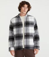 Brushed Plaid Flannel Shacket