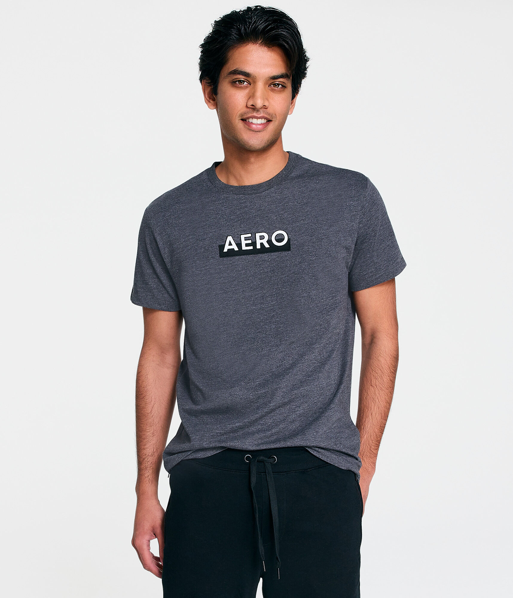 Aero Box Logo Appliqu&eacute; Graphic Tee