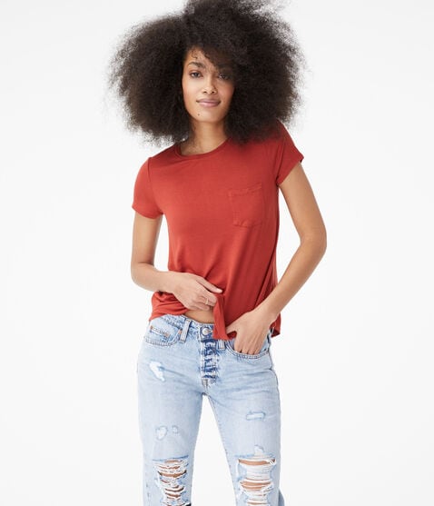 Seriously Soft Crew Pocket Tee Seriously Soft Crew Pocket Tee