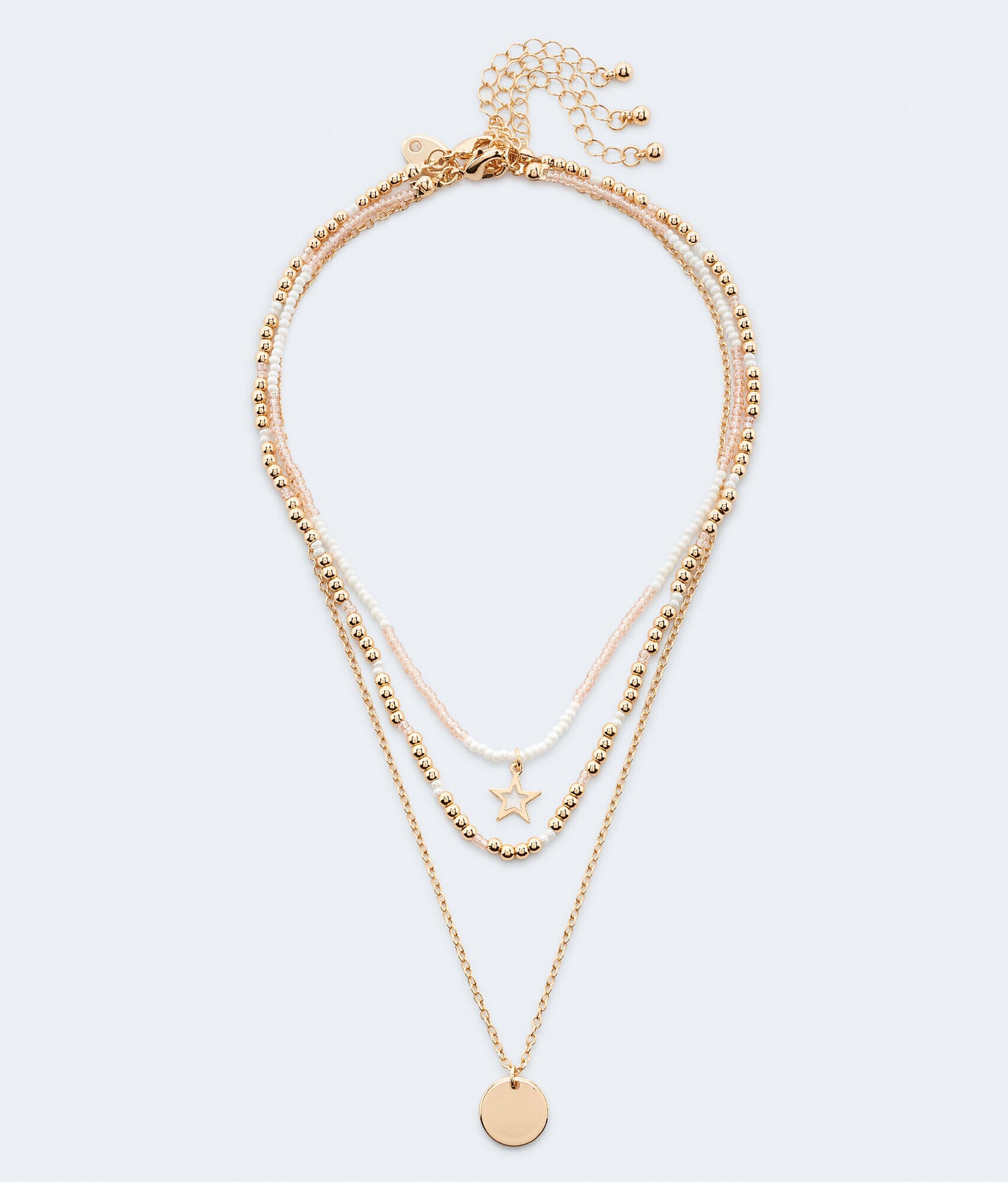 Brilliant Bead Necklace 3-Pack