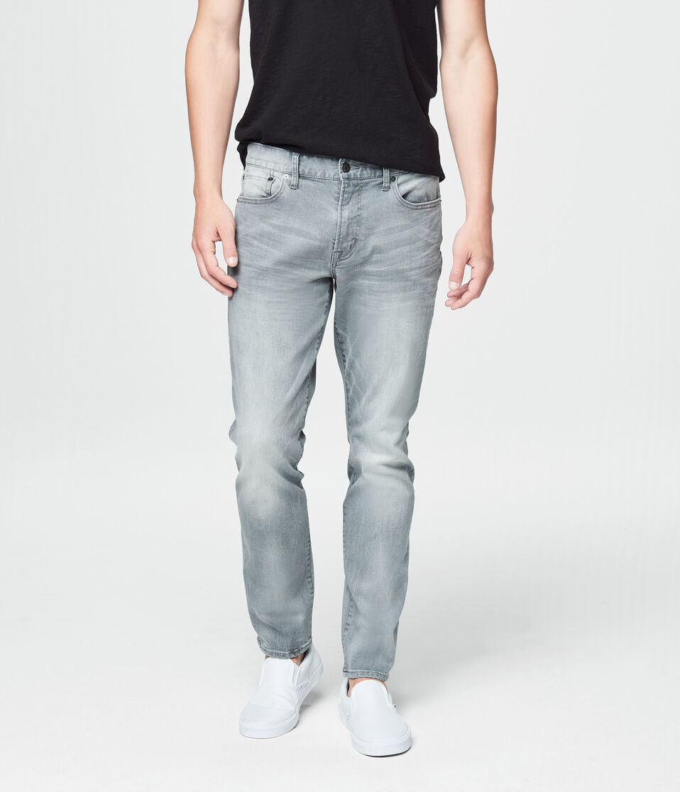 Skinny Light Grey Wash Reflex Jean
