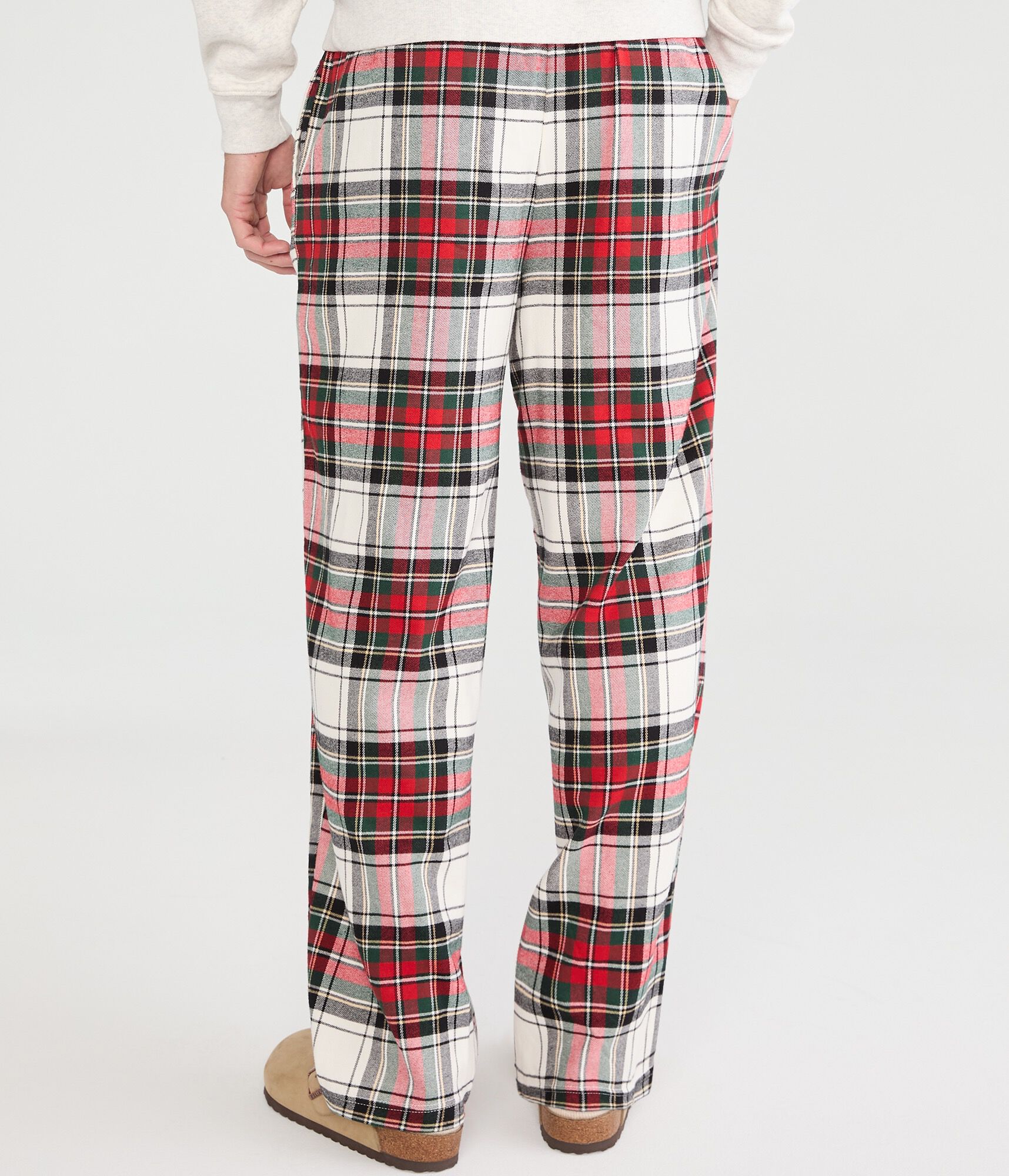 Football Snoopy Plaid Flannel Sleep Pants