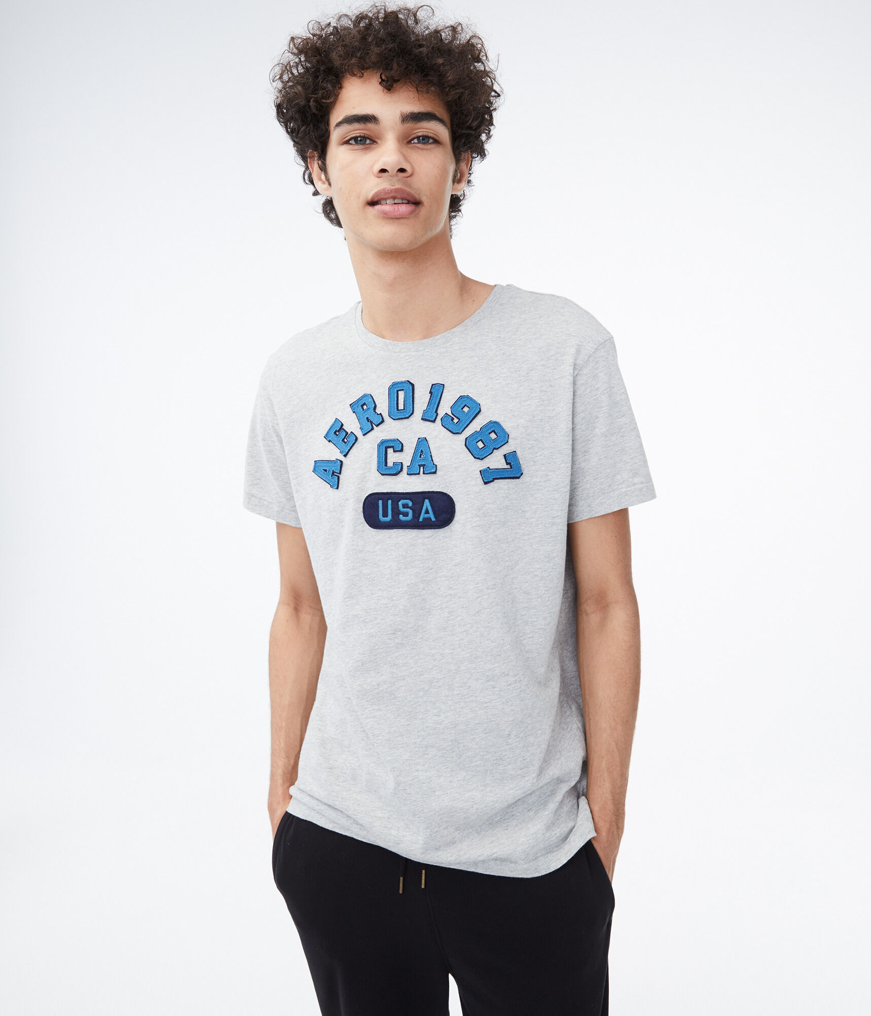 Aero 1987 Arch Appliqu&eacute; Graphic Tee