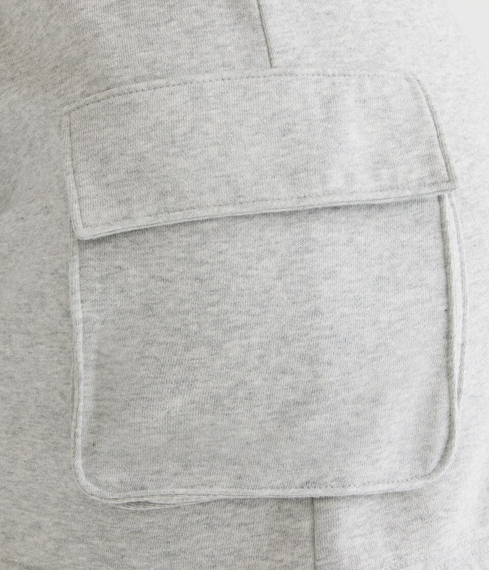 Fleece Cargo Mini Skirt