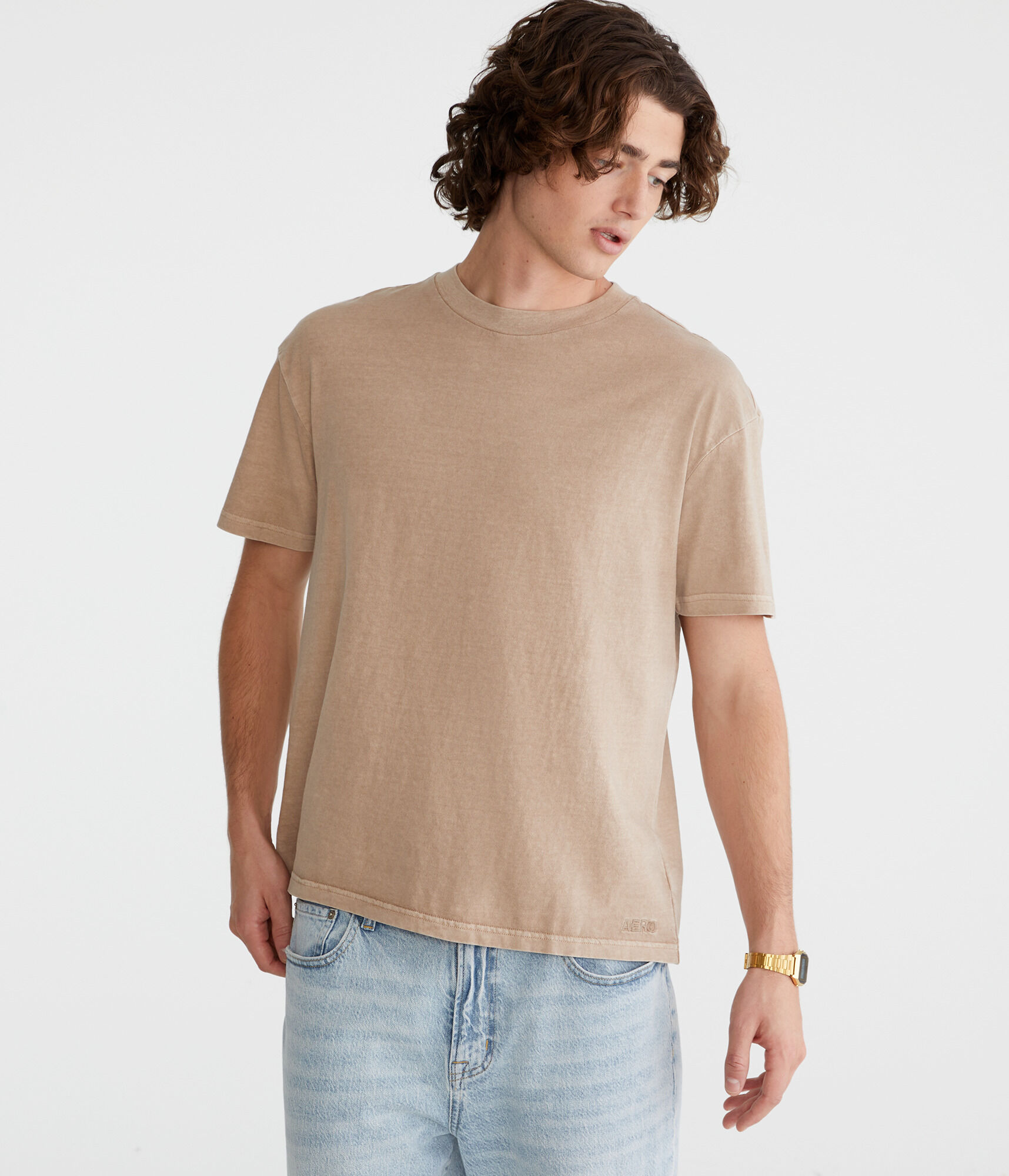 Relaxed Fit Crew Tee, 68% Off