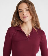 Long Sleeve Uniform Piqué Polo