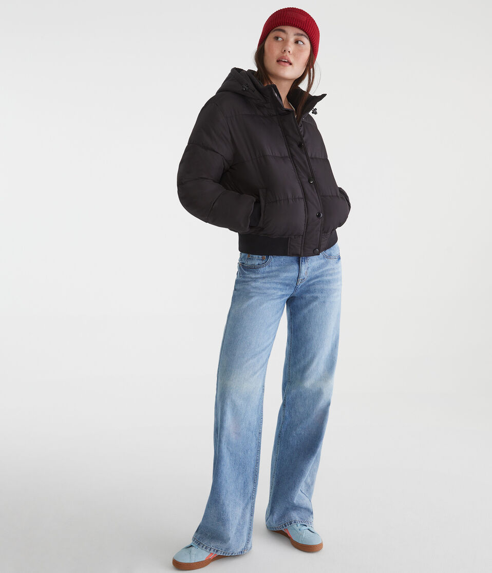 Midweight Hooded Puffer Jacket