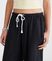 Linen Drawstring Pants