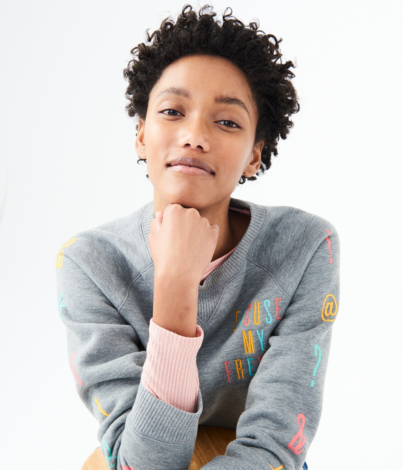 Excuse My French Crew Sweatshirt