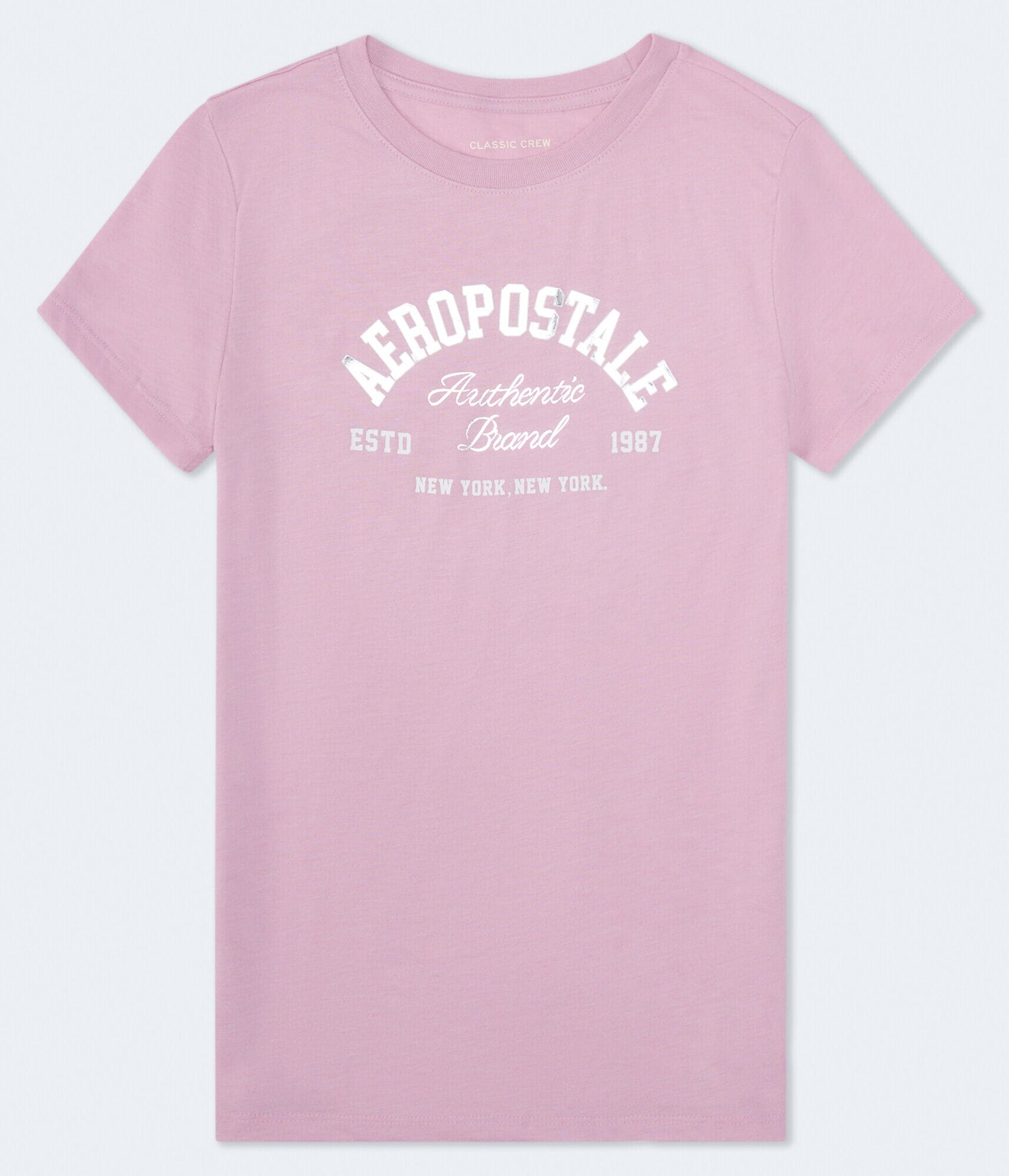 Aeropostale Arch Foil Graphic Tee