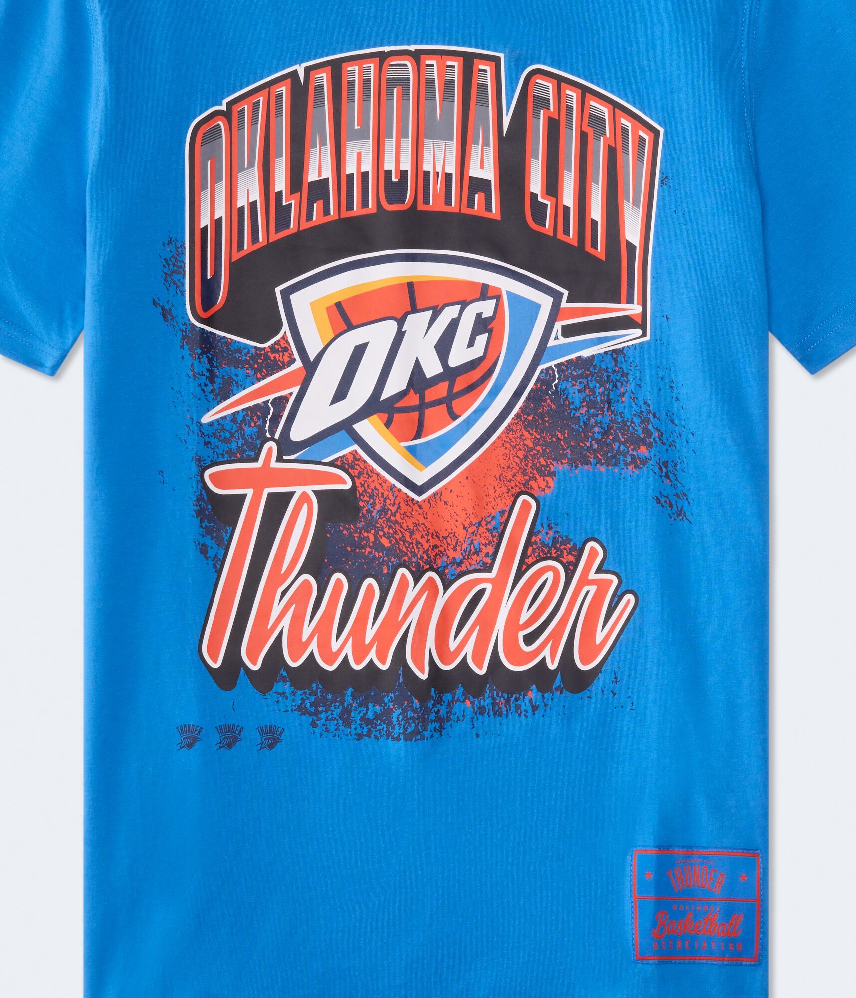 Oklahoma City Thunder City Stripe Relaxed Graphic Tee