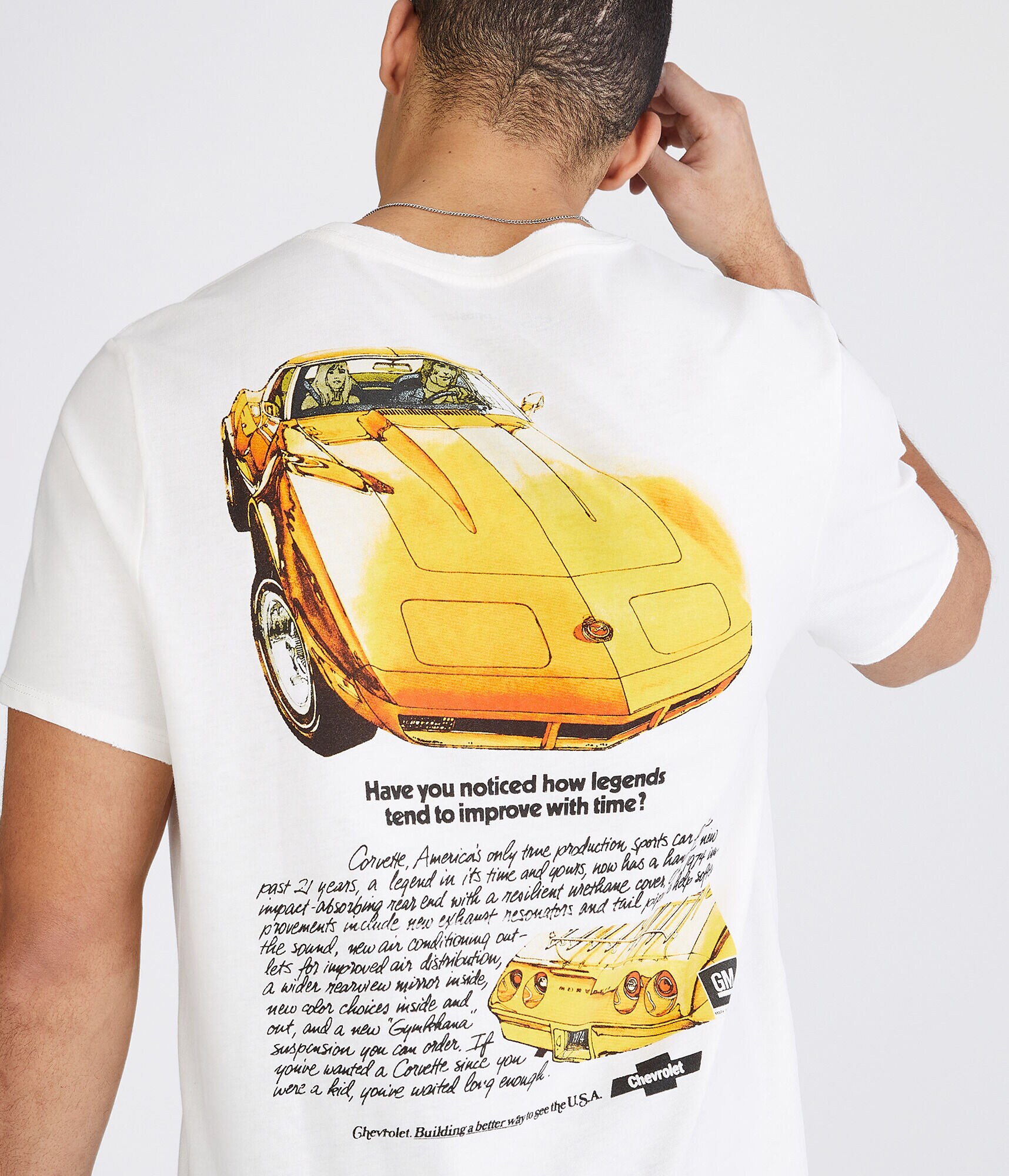 Retro Corvette Relaxed Graphic Tee