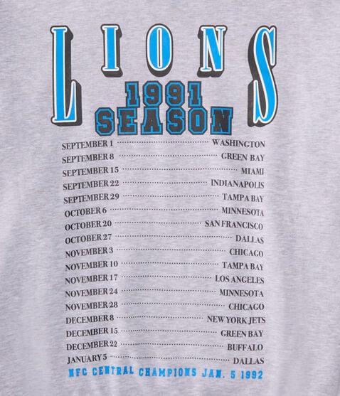 Detroit Lions 1991 Season Pullover Hoodie Detroit Lions 1991 Season Pullover Hoodie