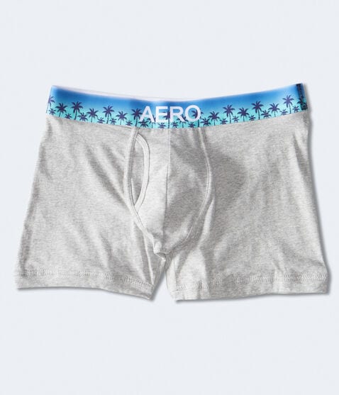 Palm Tree Waistband Knit Boxer Briefs Palm Tree Waistband Knit Boxer Briefs