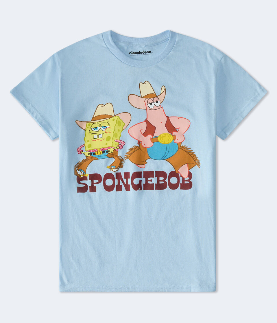 SpongeBob Cowboy Relaxed Graphic Tee