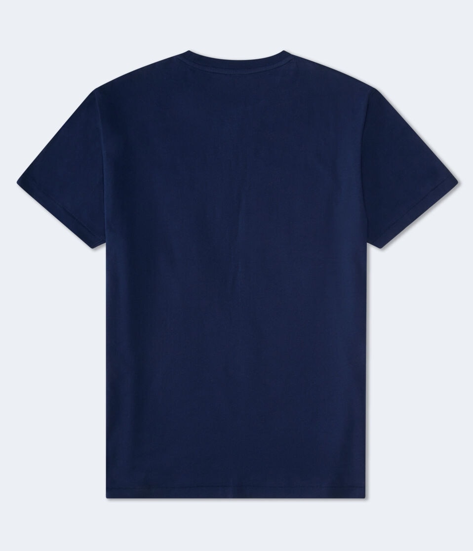 Aeropostale Large 87 Appliqué Graphic Tee
