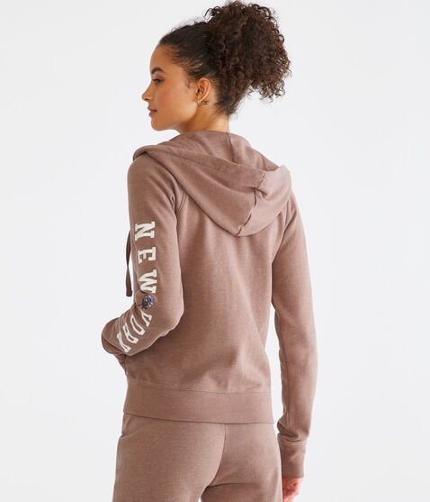 Aero 1987 Flower Full-Zip Hoodie Aero 1987 Flower Full-Zip Hoodie