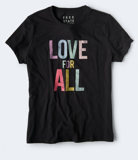 Free State Love For All Graphic Tee Free State Love For All Graphic Tee