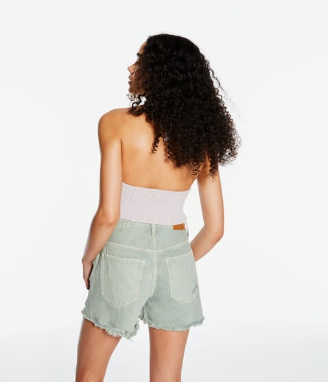 Floral Crocheted Halter Tank