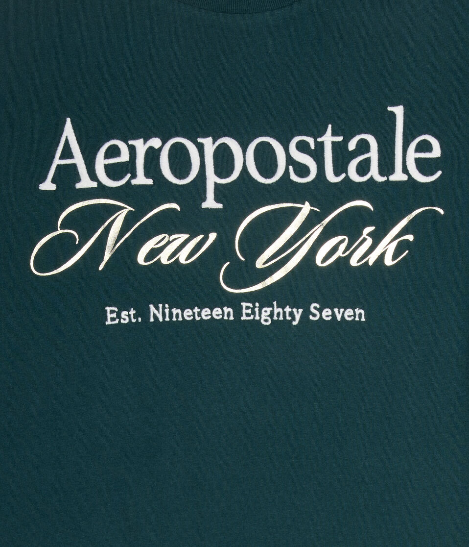 Aeropostale New York Foil Graphic Tee