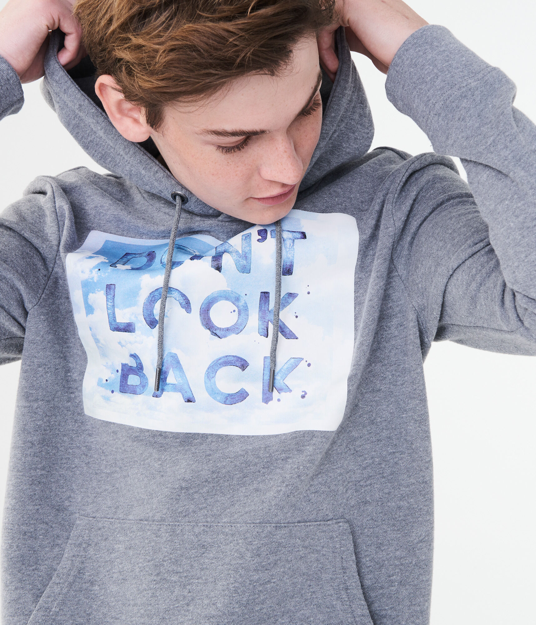 Don't Look Back Pullover Hoodie