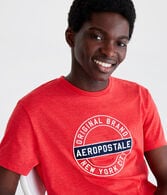 Aeropostale Circle Logo Graphic Tee